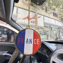 آویز گرد پرچم ماشین