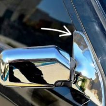 قاب استیل لچگی آینه پراید