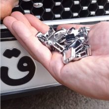 نگین داخل سپر206، مدل خاری206