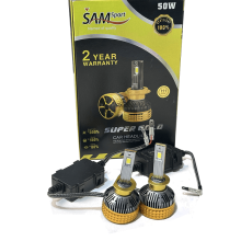 هدلایت استاندارد ویژه SAM مدل SUPER GOLD | نور استاندارد، دوام بالا و پخش دقیق